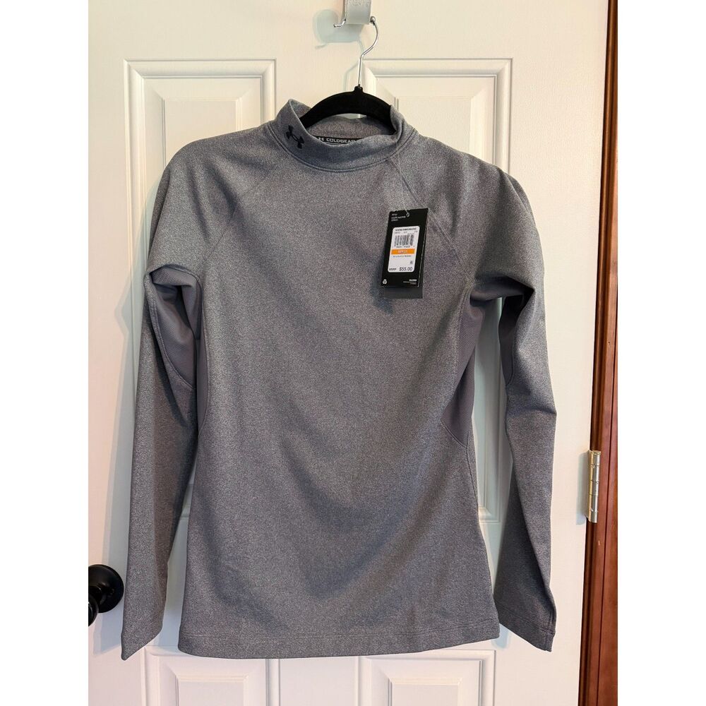 NWT Under Armour Authentics Mockneck size s
